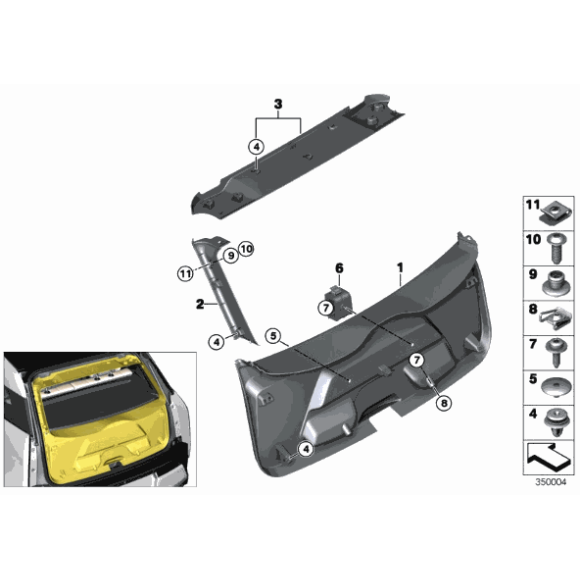 51007390375 Oryginał BMW - 51007390375 - Części oryginalne BMW Łódź | Sklep internetowy BMW
