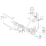 Przewód ssący ukł. kierowniczego BMW E36 Z3 320i 323i 325i 328i M3 - 32411138419