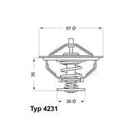 TERMOSTAT BMW 80C