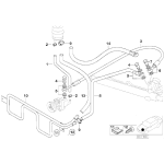 32411141714 Przewód powrotny z pętlą chłodzącą BMW E36 320 323 325 328 330 M3 - 32411141714 - Części oryginalne BMW Łódź | Sklep internetowy BMW