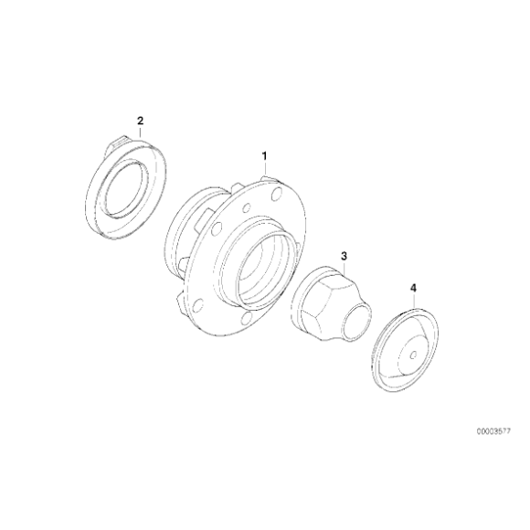 31211141906 Osłona elastyczna piasty koła przód BMW E38 725 728 730 735 740 750 - 31211141906 - Części oryginalne BMW Łódź | Sklep internetowy BMW