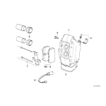 Śruba sześciokątna BMW E24 E28 E31 E32 E34 - 34111151604