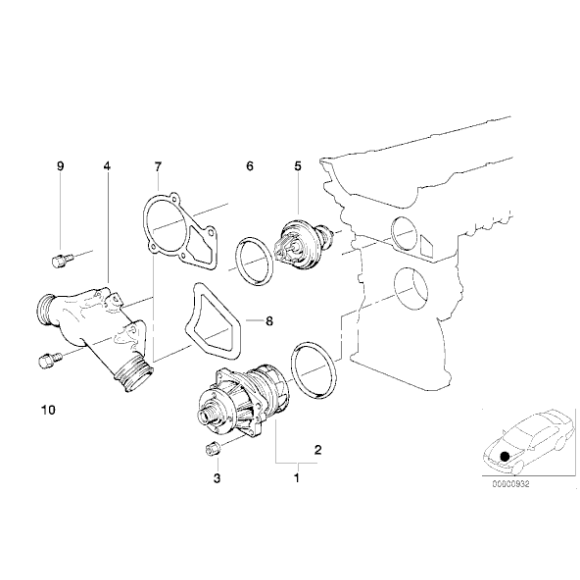 11531722531 Kołnierz przyłączeniowy - 11531722531 - Części oryginalne BMW Łódź | Sklep internetowy BMW