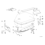 Guma uszczelniająca zbiornik paliwa BMW E24 628CSi 633CSi 635SCi M635CSi M6 - 16101152998