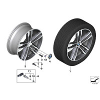 Moduł elektroniczny kół RDC z zaworem wkręcanym BMW F15 F16 X5 X6 F20 F21 F30 F31 F36 F45 F48 MINI  - 36106881890