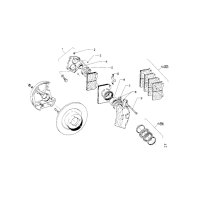 Klocki hamulcowe, bezazbestowe - 34111159257