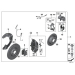 34356865611 Czujnik klocków hamulcowych przód lewy MINI F55 F56 F57 F60 - 34356865611 - Części oryginalne BMW Łódź | Sklep internetowy BMW