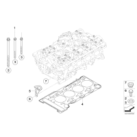 11127578093 Uszczelka głowicy BMW E87 E81 E90 E91 X1 E60 116 118 120 316 318 320 520 - 11127578093 - Części oryginalne BMW Łódź | Sklep internetowy BMW