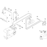 Elastyczny przewód hamulcowy przód BMW E34 E32 E31 - 34321159891