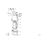Filtr oleju BMW E30 E28 324d 324td 524td M21 - 11429064275