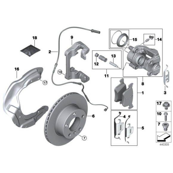 34116860081 Oryginał BMW - 34116860081 - Części oryginalne BMW Łódź | Sklep internetowy BMW