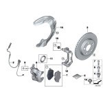 Klocki hamulcowe przód BMW F45 F46 F48 MINI F54 F55 F56 F57 F60 X1 216d 218d - 34106874034