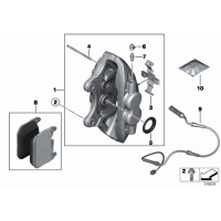 Klocki hamulcowe przód Performance BMW F30 F31 F32 F33 F34 F36 428i 435d 435i 328i 335i 340i - 34106859067
