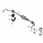 Łącznik stabilizatora tył BMW F07 F11 GT touring 518 520 525 528 530 535 550 M550 - 33556786429