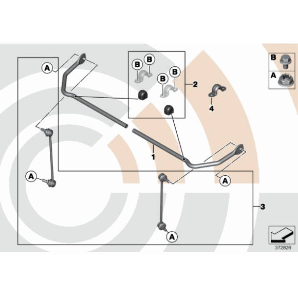 Oryginał BMW - 33322318466