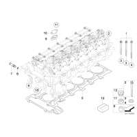 Uszczelki silnika zestaw BMW E60N E63 E65 E70 E81 E90 E91 F01 F10 F11 F25 - 11127571963