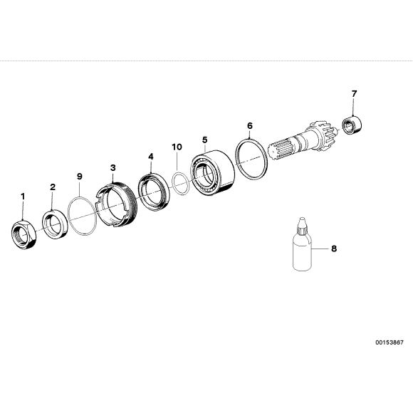 33121236998 Oryginał BMW - 33121236998 - Części oryginalne BMW Łódź | Sklep internetowy BMW