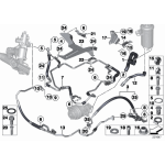 32416850683 Przewód ssący ukł. wspomagania BMW E70N E71 F15 F16 35iX 40iX - 32416850683 - Części oryginalne BMW Łódź | Sklep internetowy BMW