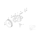 AT-Pompa wspom. ukł. kierowniczego BMW E34 E39 530i 535i 540i M60 M62 - 32411141570