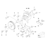 Pompa wspomagania ukł. kierowniczego BMW E39 520 523 525 528 530 - 32411097149