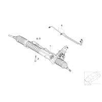 AT-Hydrauliczna przekładnia kierownicza BMW E46 316 318 320 323 325 328 330 prod. po 09.2001r - 32136755065