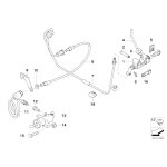 Pompa sprzęgła BMW E60 E61 E63 520 523 525 528 530 535 545 550 630 645 650 - 21526777344