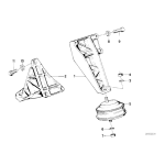 11811139019 Poduszka silnika BMW E34 E32 730i 735i 530i 535i M5 M30 - 11811139019 - Części oryginalne BMW Łódź | Sklep internetowy BMW