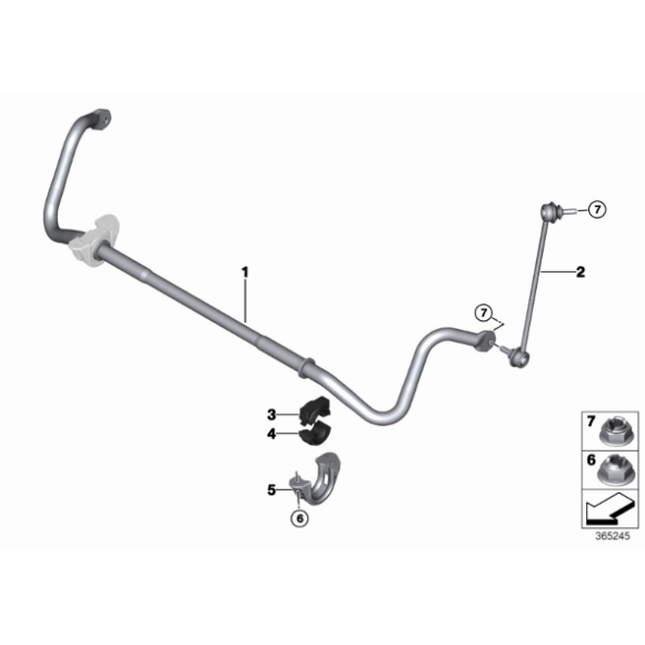 Oryginał BMW - 31302284644