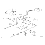 Uchwyt filtra paliwa BMW E32 E34 730i 735i 518i 520i 525i 530i 535i 540i M5 - 16121178632