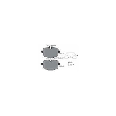 KLOCKI HAM. BMW T. 5/6/7/X3/X5 2,0-4,4 15-