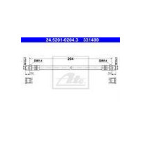PRZEWÓD HAM. ELAST. BMW T. E28/E30/E32/E34 73-97 PR
