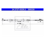 LINKA HAM. RĘCZ. BMW T. Z3 1,8-1,9 95-99 LE/PR