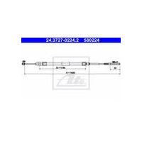 LINKA HAM. RĘCZ. BMW T. E46 99-05 LE