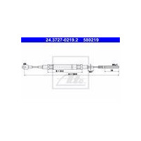 LINKA HAM. RĘCZ. BMW T. E32 86-94 LE/PR