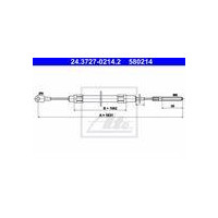LINKA HAM. RĘCZ. BMW T. E36 90-99 LE/PR