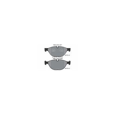 KLOCKI HAM. BMW P. E70/E71 X5/X6 07-