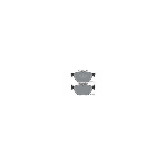 KLOCKI HAM. BMW P. E70/E71 X5/X6 08-