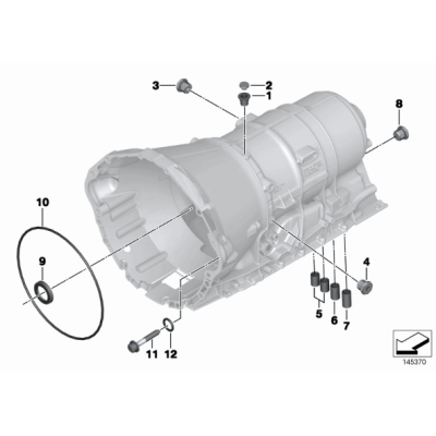 Zimering uszczelniacz BMW E53 X5 E60 E61 E63 E64 E65 E70 E81 E83 X3 E84 X1 E87 E90 E91 F01 - 24317519352