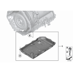 Filtr automatycznej skrzyni biegów 8HP BMW X5 X6 X1 F01 F10 F07 F06 F11 F12 F20 F21 F23 F30 F32 F36 G11 - 24118612901