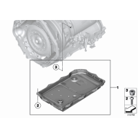 Filtr automatycznej skrzyni biegów 8HP BMW X5 X6 X1 F01 F10 F07 F06 F11 F12 F20 F21 F23 F30 F32 F36 G11 - 24118612901