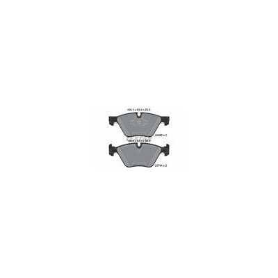KLOCKI HAM. BMW P. 1/3 (E81/E87/E90) 1,6-3,0 03-13 EPAD