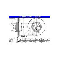 TARCZA HAM. BMW P. X3/X5 3,0-4,4 00-10 POWER DISC