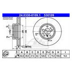 TARCZA HAM. BMW P. X3/X5 3,0-4,4 00-10 POWER DISC