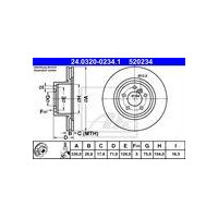 TARCZA HAM. BMW T. X3/X4 1,6-3,0 10- POWER DISC