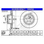 TARCZA HAM. BMW T. X3/X4 1,6-3,0 10- POWER DISC