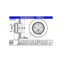TARCZA HAM. BMW T. 5 2,5-3,0 05-10 POWER DISC