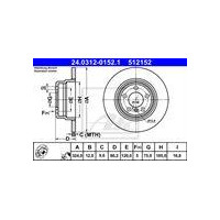 TARCZA HAM. BMW T. X5 3,0-4,4 00-06 POWER DISC