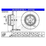 TARCZA HAM. BMW T. X5 3,0-4,4 00-06 POWER DISC