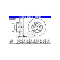 TARCZA HAM. BMW P. 3/Z3 (E36) 1,6-2,0 90-03 POWER DISC