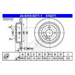 TARCZA HAM. MINI T. ONE/COOPER 01-15 POWER DISC